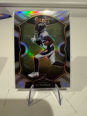 🔥 2021 KJ Hamler Panini Select Silver Prizm Mint condition